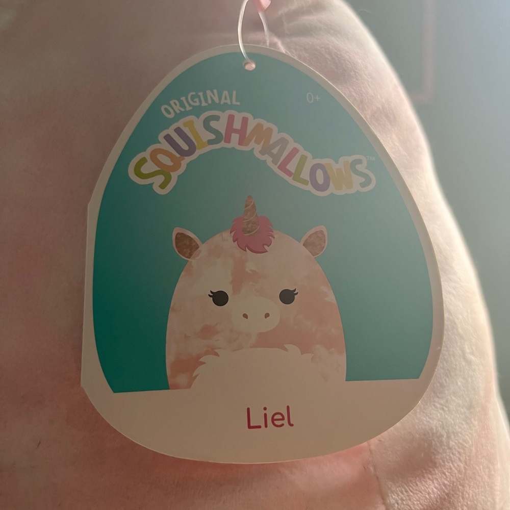 new with tag liel 16 inch squishmallow